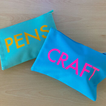 Large Personalised Zip Pouch, 3 of 10