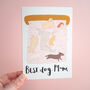 Best Dog Mum Mother's Day Card, thumbnail 2 of 4