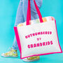 'Outnumbered By Grandkids' Grandma Apron, thumbnail 7 of 9