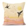 Harmony Of Swifts Hand Made Poly Linen Cushions, thumbnail 7 of 7