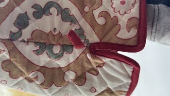 Oven Mitts, Cotton Indian Print, Set Of Two, 10 of 11