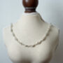 Infinity Chain Necklace In Sterling Silver, thumbnail 4 of 4