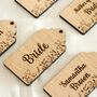 Custom Wedding Place Name Tags,Engraved Wedding Favours, thumbnail 3 of 6