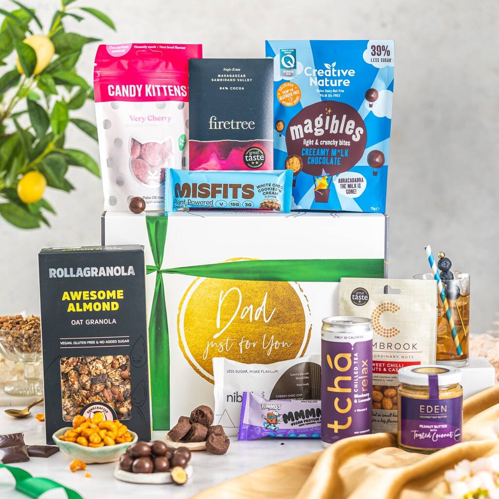 Mocktail Fathers Day Personalised Hamper Vegan, 1 of 10