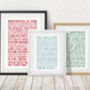 Personalised 'First Dance' Song Print, thumbnail 12 of 12
