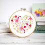 Floral Heart Embroidery Kit, thumbnail 1 of 8