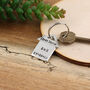 Housewarming Gift Personalised First Home House Keyring, thumbnail 10 of 10