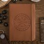 Viking Compass A5 Faux Leather Journal With Pen, thumbnail 1 of 2