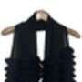 Silk Chiffon Frilly Scarf, thumbnail 1 of 3