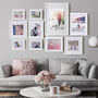 Gallery White Frame Wall Collection Various Sizes, thumbnail 1 of 3