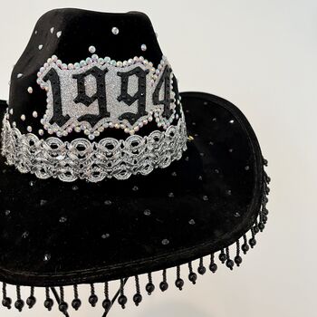 Personalised Big Birthday Cowboy Hat, 6 of 6