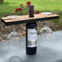 Custom Engraved Wooden Wine Butler For All Occasions, thumbnail 2 of 4