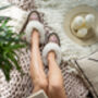 Sen Rose Gold Mules Sheepers Slippers, thumbnail 1 of 11
