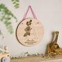 Personalised New Baby Wooden Plaque, thumbnail 1 of 3