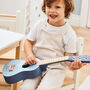 Personalised Blue Guitar Wooden Toy 3y+, thumbnail 1 of 4