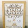 Personalised Retirement Gift Tree Framed Wooden Tree, thumbnail 5 of 10