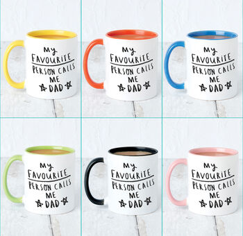 'My Favourite People Call Me Daddy' Mug, 2 of 12