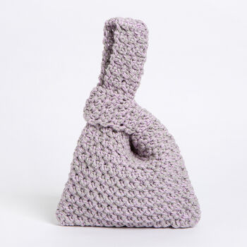 Mini Knot Bag Easy Crochet Kit, 6 of 9