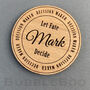 Personalised Decision Maker Coin. Flip To Decide, thumbnail 5 of 7