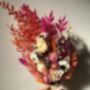 Tropical Vibe Dried Flower Posy With Jar, thumbnail 6 of 9
