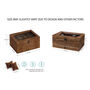 Eight Slots Solid Wooden Watch Case Box With Pillows, thumbnail 3 of 7