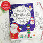 Personalised Christmas Colouring Book – Stocking Filler, thumbnail 1 of 7