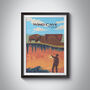 Wind Cave National Park USA Travel Poster Art Print, thumbnail 1 of 7