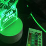 Personalised 'You Rock' Hand LED Neon Light Base, thumbnail 2 of 2