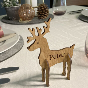 Personalised Snowflake Place Setting, 6 of 6