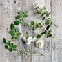 Eucalyptus And Rose Personalised Wedding Cake Topper, thumbnail 4 of 7