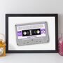 Personalised Birthday Print: Day You Were Born In Music, thumbnail 6 of 9