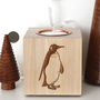 Penguin Themed Tea Light Candle Holder, thumbnail 1 of 4