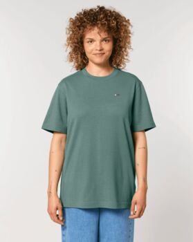 Tiny Flag 100% Organic Cotton Heavy Unisex T Shirt, 12 of 12