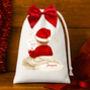 Personalised Nice List Double Drawstring Nag, thumbnail 2 of 2