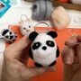 Needle Felting Kit, Mini Pets. Llama, Panda And Lemur, thumbnail 4 of 12