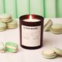 Pistachio Macaron Scented Candle, thumbnail 1 of 2