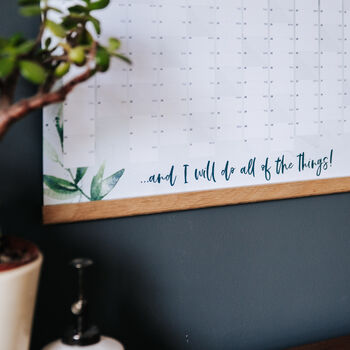 2027 Botanical Wall Planner 'This Is My Year', 4 of 11