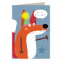 Happy Birthday Fox Card, thumbnail 2 of 5