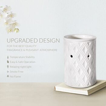 Electric Wax Melt Oil Burner For Essential Oil, 6 of 9