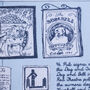 London Dog Map Tea Towel, thumbnail 9 of 9