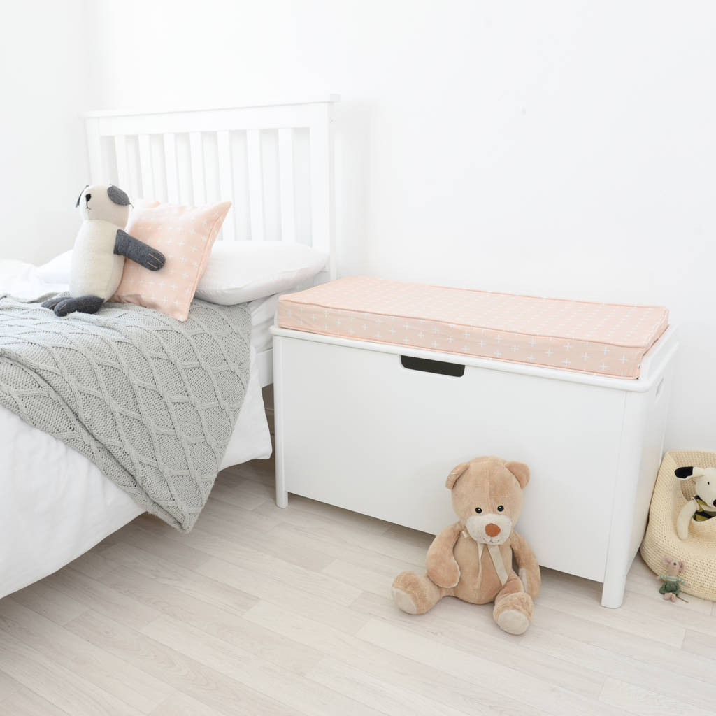 toy chest with cushion seat