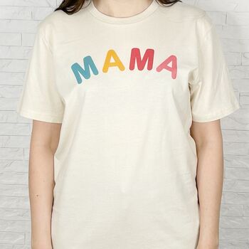 Mama And Baba Matching T Shirt Set, 4 of 5
