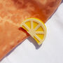 Lemon Slice Claw Hair Clip, thumbnail 1 of 2