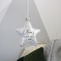 First Christmas Star Hanging Decoration Light, thumbnail 6 of 7
