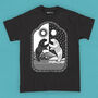 Mens Bear Sun And Moon Design T Shirt, thumbnail 1 of 6