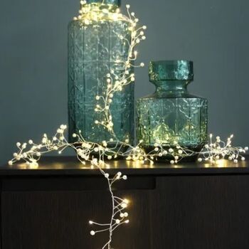 Pearl Cluster Battery Or Mains Fairy Lights, 2 of 7