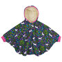 Girls Unicorn Poncho Jacket | Organic Cotton, thumbnail 4 of 11
