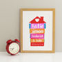 Personalised Home Print, thumbnail 1 of 8
