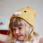 Baby Duck Knit Beanie Hat For Baby And Toddler, thumbnail 2 of 12