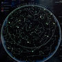 Stars And Constellations Glow Map, Night Sky Poster, thumbnail 6 of 7